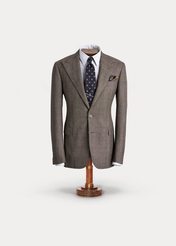 Blazer Ralph Lauren Windowpane Wool Homem 81463-FJNZ